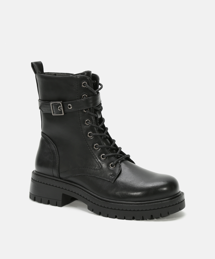 Botins militares fivela image number null